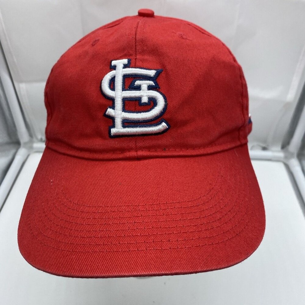 St. Louis Cardinals Red Youth Baseball Hat Cap Adjustable Hook Loop MLB